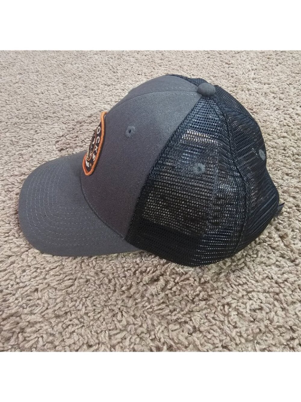 READ Red Rocks Colorado Trucker Hat YoColorado Meshback Snapback Cap Gray - Picture 3 of 12